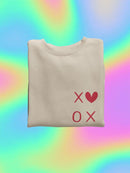 Xo Ox Sweatshirt -SmartPrintsInk Designs