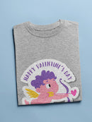 Happy Valentine's Day Cupid T-shirt -SmartPrintsInk Designs