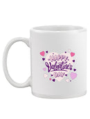 Happy Valentine's Day Heart Mug -SmartPrintsInk Designs