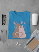Happy Valentine's Day Dogs T-shirt -SmartPrintsInk Designs