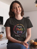 Happy Twos Day! T-shirt -SmartPrintsInk Designs