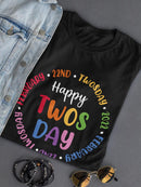 Happy Twos Day! T-shirt -SmartPrintsInk Designs