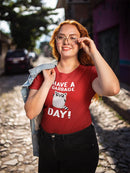 Have A Garbage Day! Raccoon T-shirt -SmartPrintsInk Designs