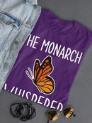The Monarch Whisperer T-shirt -SmartPrintsInk Designs