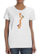 Blessed Butterflies T-shirt -SmartPrintsInk Designs
