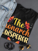 The Monarch Whisperer. T-shirt -SmartPrintsInk Designs