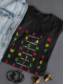 Dream, Lead, Educate Believe T-shirt -SmartPrintsInk Designs