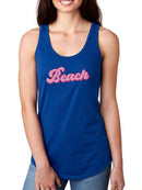 Beach Racerback Tank -SmartPrintsInk Designs