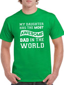The Most Awesome Dad T-shirt -SmartPrintsInk Designs