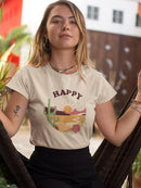 Happy Desert T-shirt -SmartPrintsInk Designs