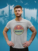 Hawaii Stamp Style T-shirt -SmartPrintsInk Designs