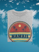 Hawaii Stamp Style T-shirt -SmartPrintsInk Designs