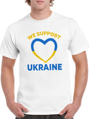We Support Ukraine T-shirt -SmartPrintsInk Designs