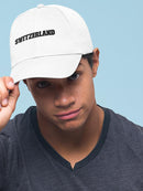 Switzerland Hat -SmartPrintsInk Designs