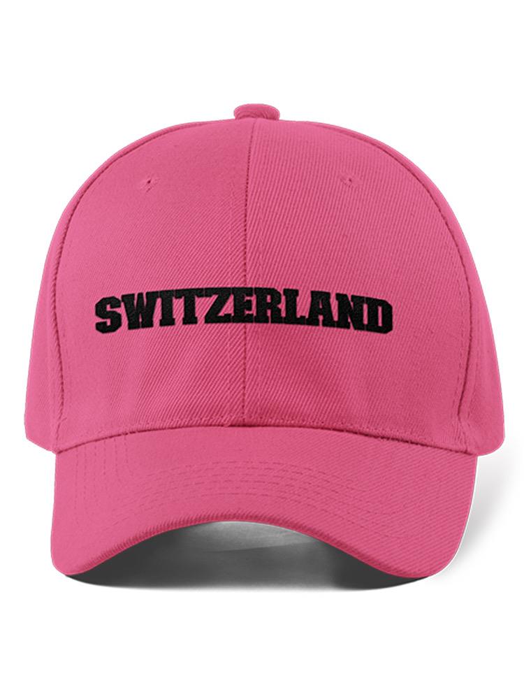 Switzerland Hat -SmartPrintsInk Designs