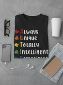 Autism Compliments T-shirt -SmartPrintsInk Designs