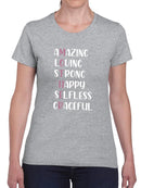 The Mother Traits Shaped T-shirt -SmartPrintsInk Designs