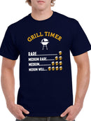 Grill Timer T-shirt -SmartPrintsInk Designs
