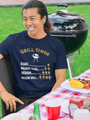Grill Timer T-shirt -SmartPrintsInk Designs