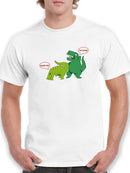 T-Rex Tries To Spank T-shirt -SmartPrintsInk Designs