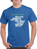 The Scientific Method T-shirt -SmartPrintsInk Designs