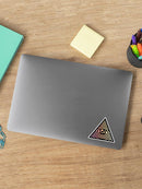 Triangle Eye Sticker -SmartPrintsInk Designs