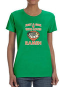 Just A Girl Loves Ramen Art T-shirt -SmartPrintsInk Designs
