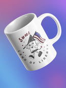 The Sweet Land Of Liberty Mug -SmartPrintsInk Designs
