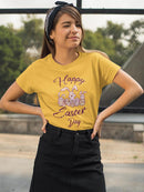 Happy Easter Day. T-shirt -SmartPrintsInk Designs