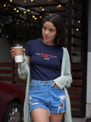 Tokyo, Japan Shaped T-shirt -SmartPrintsInk Designs