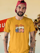 The Beer Of The Free. T-shirt -SmartPrintsInk Designs