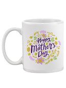 Happy Mother's Day Flowers. Mug -SmartPrintsInk Designs