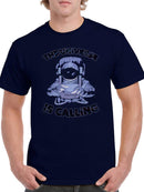 The Universe Is Calling T-shirt -SmartPrintsInk Designs