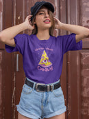 Good Pizza Vibes Only T-shirt -SmartPrintsInk Designs