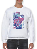 Anime Is Life Illustration Sweatshirt -SmartPrintsInk Designs