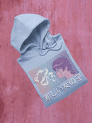 Sad Girl Lineless Art Hoodie -SmartPrintsInk Designs