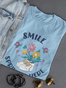 Spring Is Here Nature Shoes Art T-shirt -SmartPrintsInk Designs