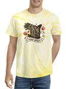 Pure Spirit Old School Tattoo Tie Dye Tee -SmartPrintsInk Designs