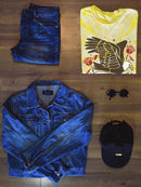 Pure Spirit Old School Tattoo Tie Dye Tee -SmartPrintsInk Designs