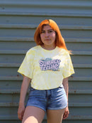 Summer Feeling Groovy Art Tie Dye Tee -SmartPrintsInk Designs