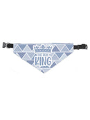 The Real King Pet Bandana Small -SmartPrintsInk Designs