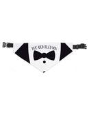 The Gentleman Pet Bandana Small -SmartPrintsInk Designs
