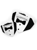 The Gentleman Pet Bandana Small -SmartPrintsInk Designs