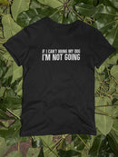Cant Bring Hooman Pet Bandana Small -SmartPrintsInk Designs