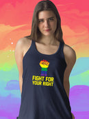 Fight For Your Right! Racerback Tank -SmartPrintsInk Designs