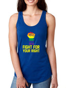 Fight For Your Right! Racerback Tank -SmartPrintsInk Designs