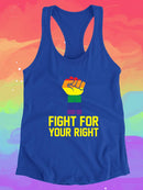 Fight For Your Right! Racerback Tank -SmartPrintsInk Designs