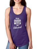 Bihexual Quote Racerback Tank -SmartPrintsInk Designs