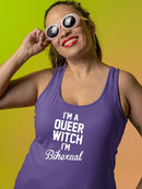 Bihexual Quote Racerback Tank -SmartPrintsInk Designs