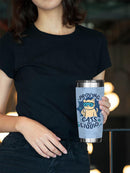 Cats Are Liquid Humor Art Tumbler -SmartPrintsInk Designs